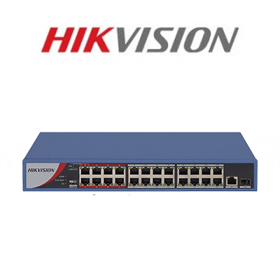سوییچ 26 پورت هایک ویژن مدل DS-3E0326P-E/M