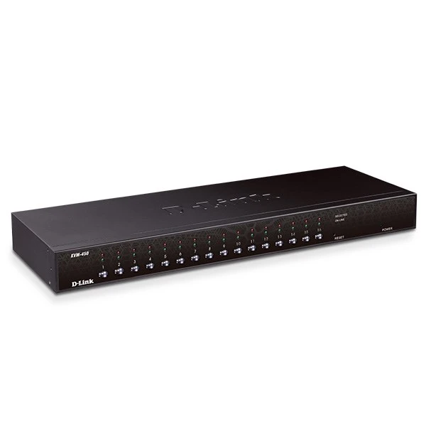 سوییچ 16 پورت KVM دی-لینک مدل KVM-450 سوییچ 16 پورت KVM دی-لینک مدل KVM-450