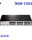 سوییچ 24 پورت گیگابیتی، غیر مدیریتی و دسکتاپ دی-لینک مدل DGS-1024D