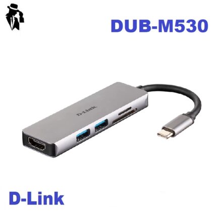 هاب 5 پورت USB-C دی-لینک مدل DUB-M530