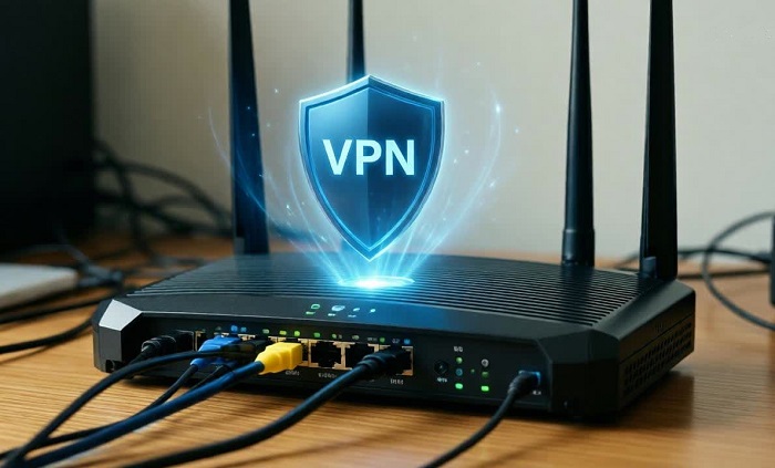vpn on router